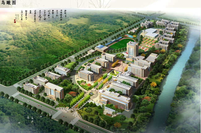 江西护理职业技术学院新校区景观方案设计